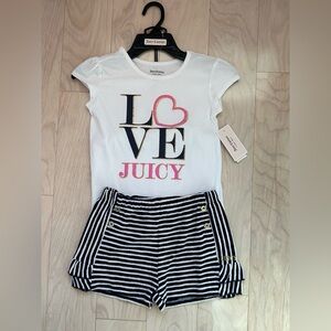 JUICY COUTURE Shirt & Shorts Outfit